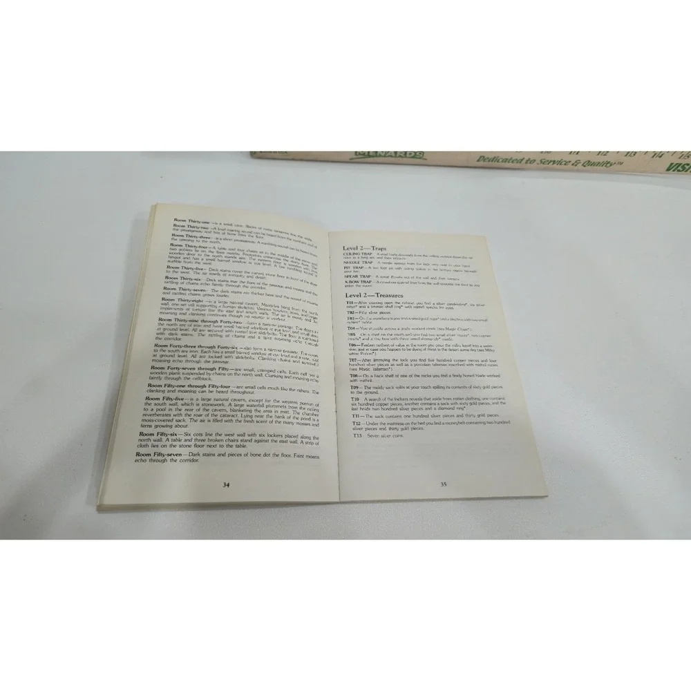 Epyx original instruction